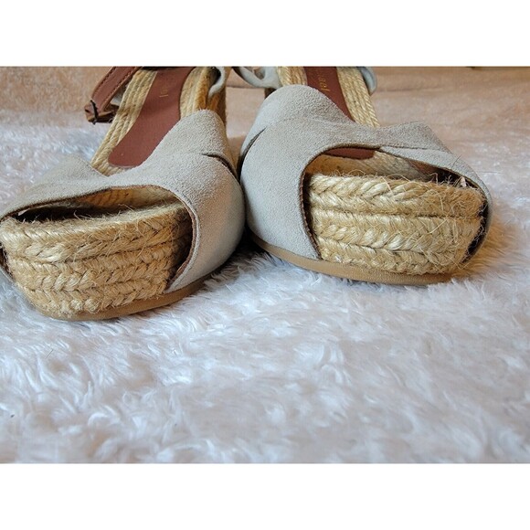 Eric Michael Handmade In Spain Espadrille Wedge Sandals Size 40‎ EU 9 US - Picture 11 of 11